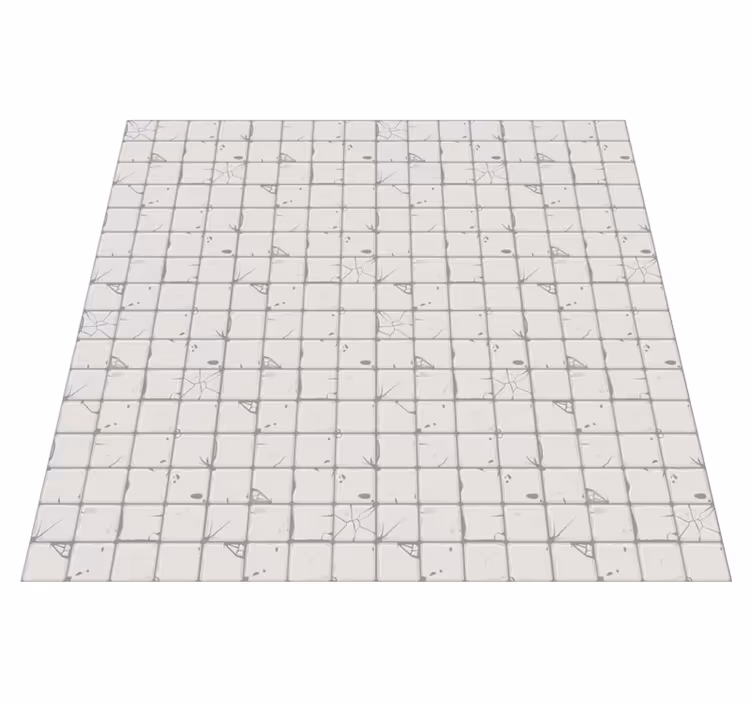 Tapete vinílico azulejos cinza claro envelhecido - TenStickers