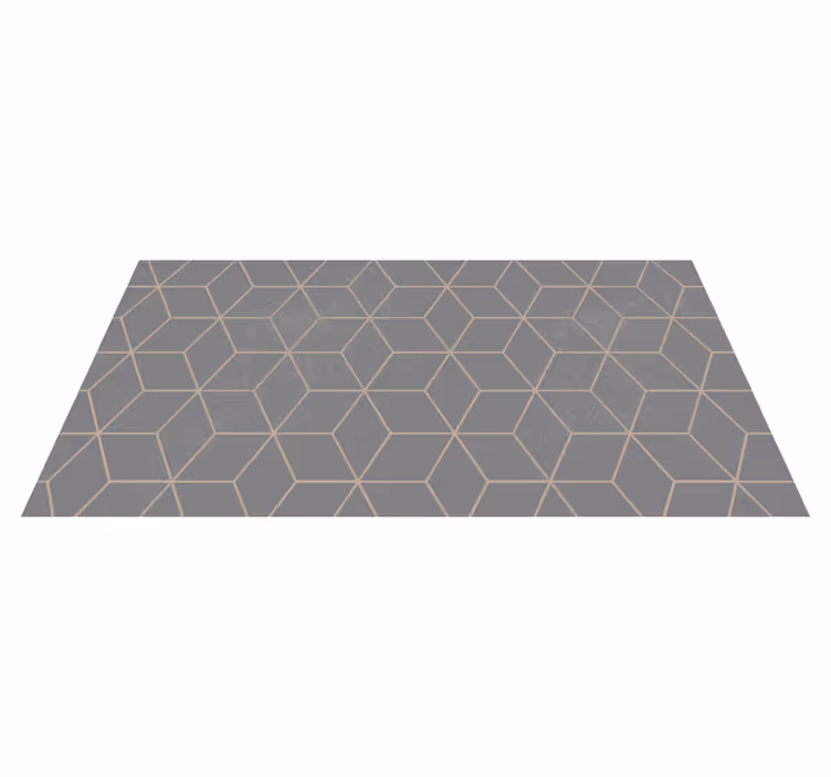 Tapetes geométricos de quadrados de estilo contemporâneo - TenStickers