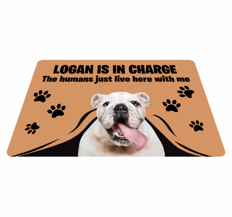 Tapete foto personalizada de animal estimação - TenStickers