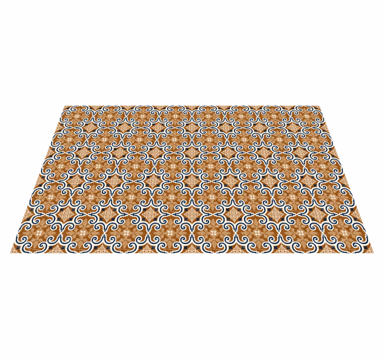 Tapete de vinil de azulejos estilo cimento - TenStickers