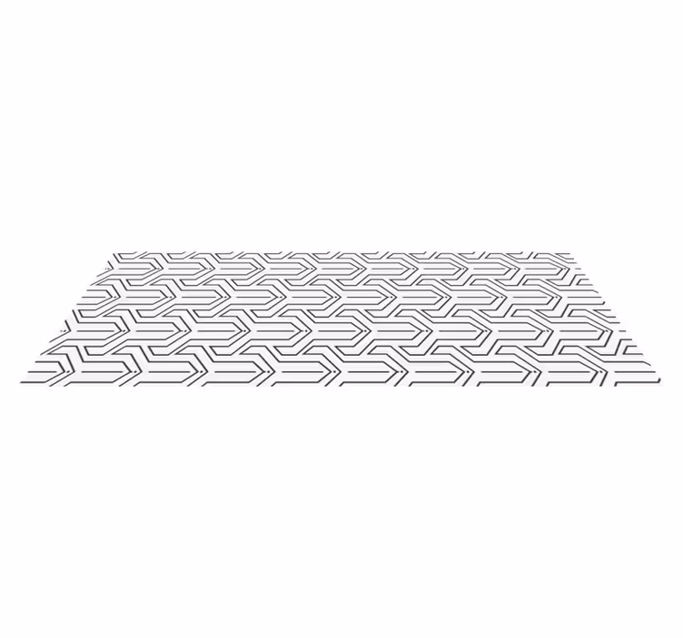 Tapete vinílico padrão geométrico - TenStickers