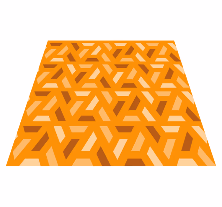 Tapete vinílico para sala geométrico moderno - TenStickers