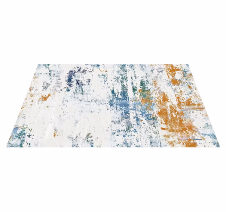 Tapete vinílico para sala de jantar abstrato - TenStickers