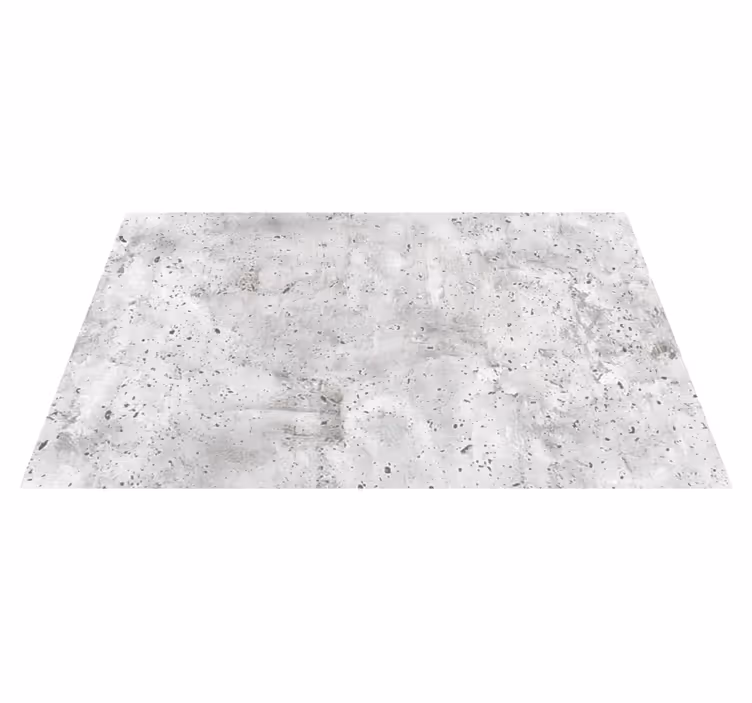 Tapete vinílico para sala de jantar efeito concreto cinza - TenStickers