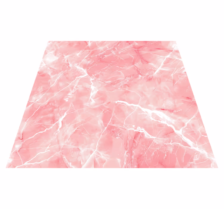 Tapete de vinil mármore tom pastel rosa - TenStickers