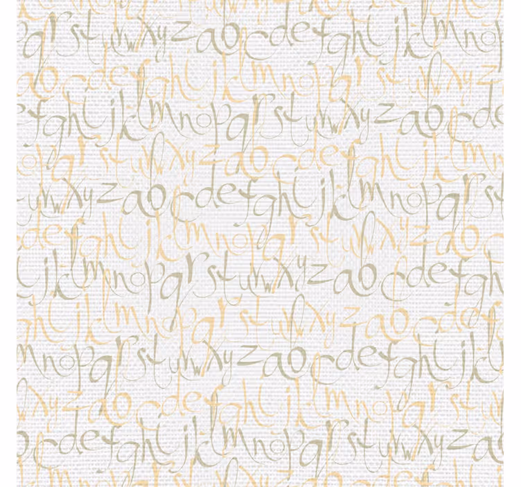 papel de parede letras letras vintage urbanas - TenStickers