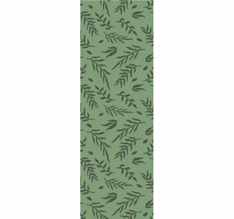 Papel de parede natureza padrão de videira frondosa - TenStickers