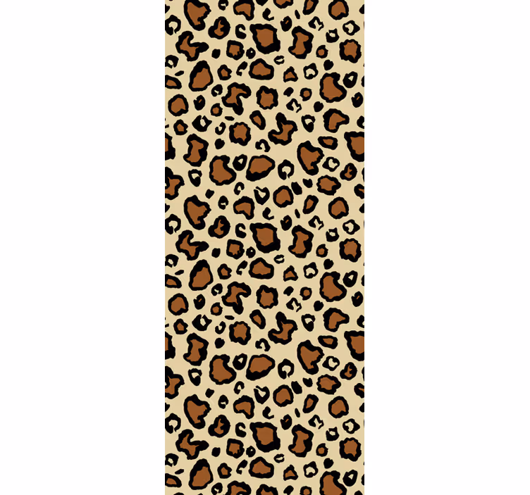 papel de parede leopardos motivo típico - TenStickers