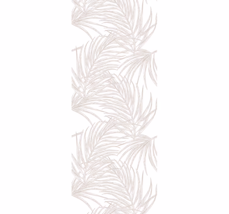 Papel de parede natureza padrão de samambaia tropical - TenStickers