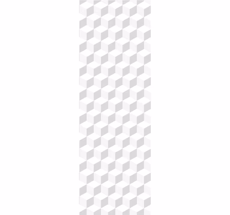 papel de parede formas geométricas textura cúbica - TenStickers