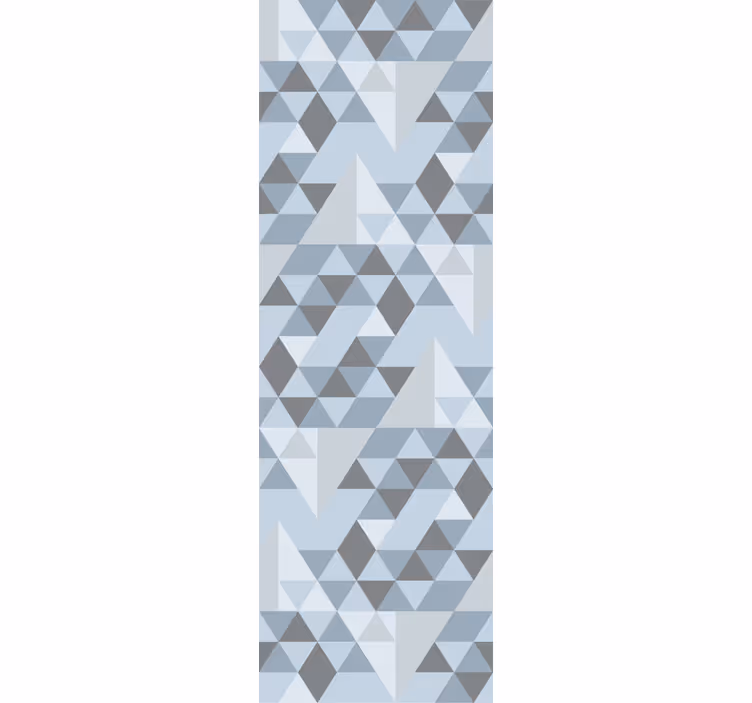papel de parede triângulos gradiente geométrico - TenStickers