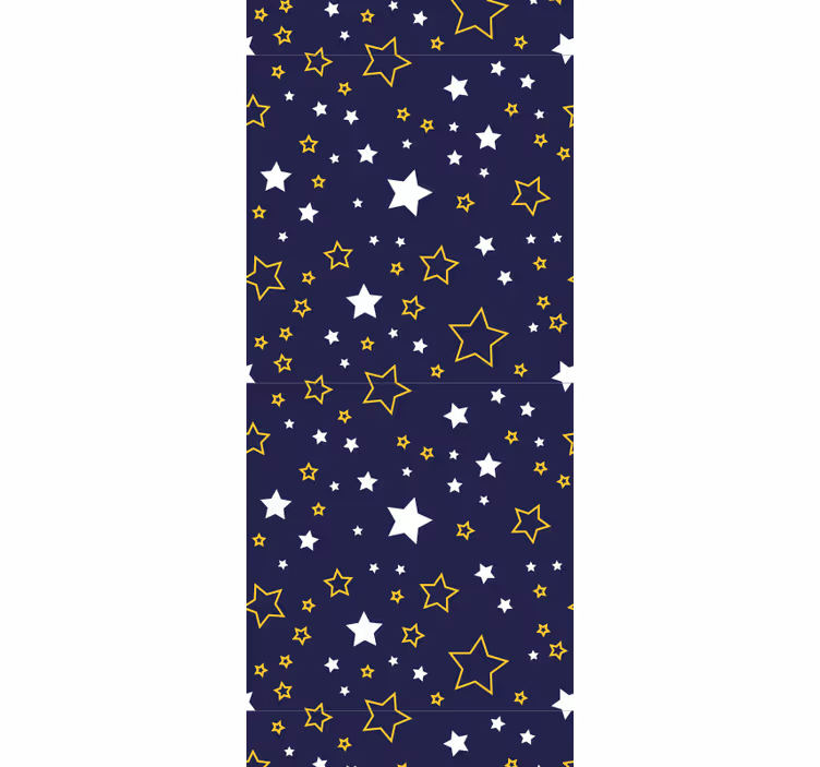 Papel de parede estrelas noite estrelada da marinha - TenStickers