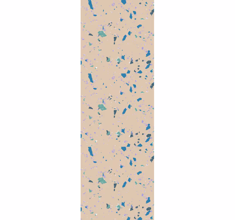 Papel de parede texturas e padrões padrão terrazzo abstrato - TenStickers