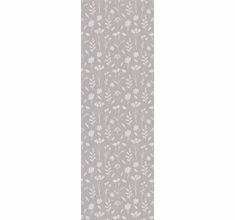 papel de parede flores graça floral - TenStickers