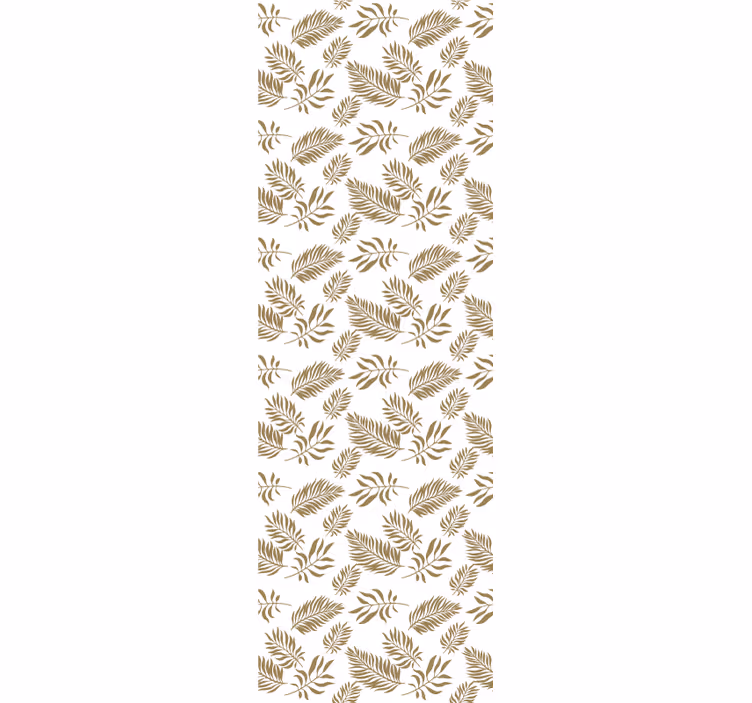 papel de parede floral arranjo de vegetação tropical - TenStickers