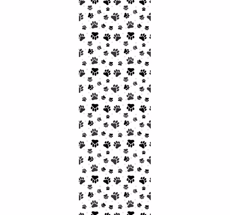 papel de parede animais pegadas - TenStickers
