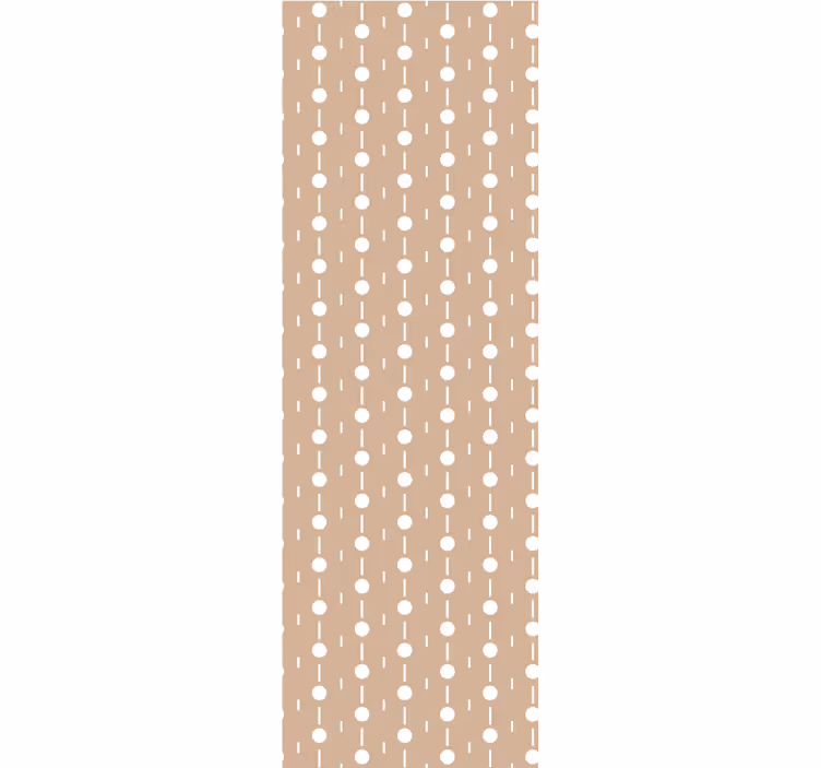 Papel de parede círculos e bolinhas pontos brancos - TenStickers