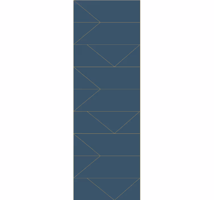 papel de parede para sala formas geométricas de setas - TenStickers