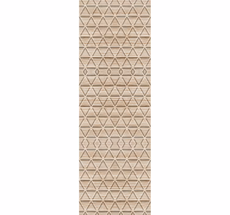 papel de parede triângulos camadas de textura 3d - TenStickers