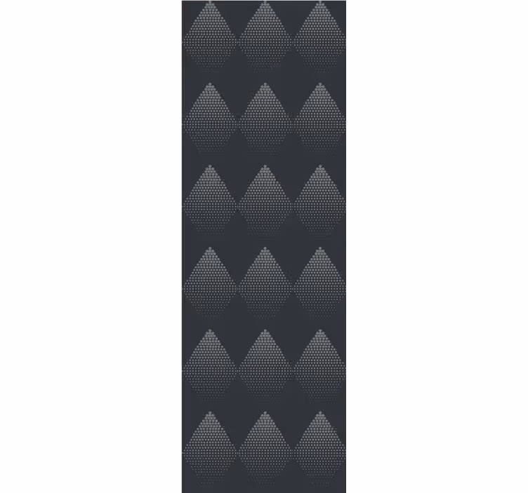 papel de parede triângulos formas elegantes de diamante - TenStickers