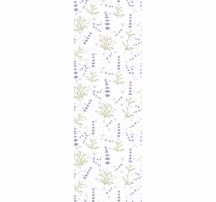 papel de parede flores arranjo floral de lavanda - TenStickers