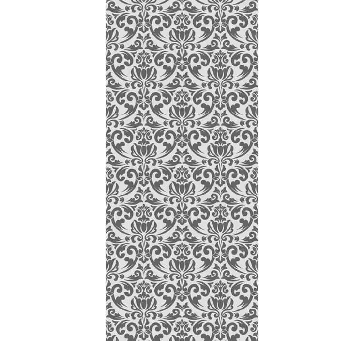 Papel de parede floral com toque floral elegante - TenStickers