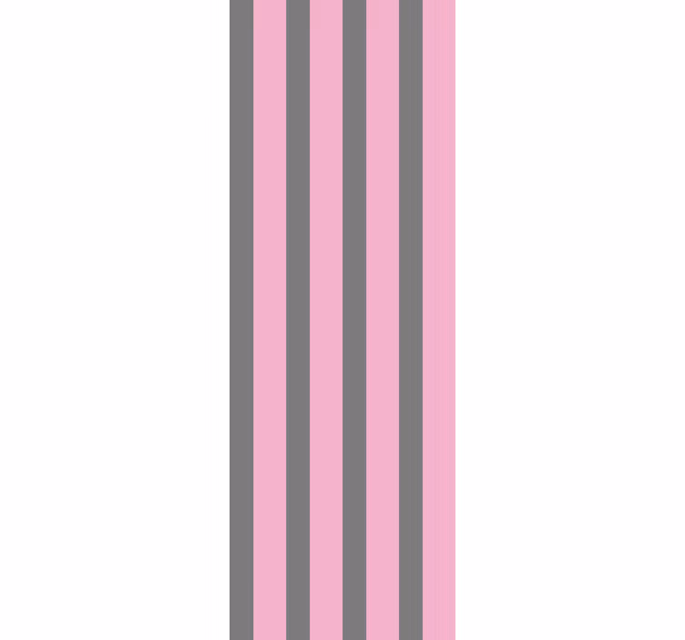 Papel de Parede riscas listras em rosa - TenStickers
