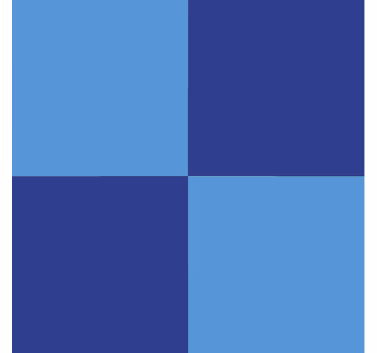 papel de parede azulejo motivo escuro e azul - TenStickers