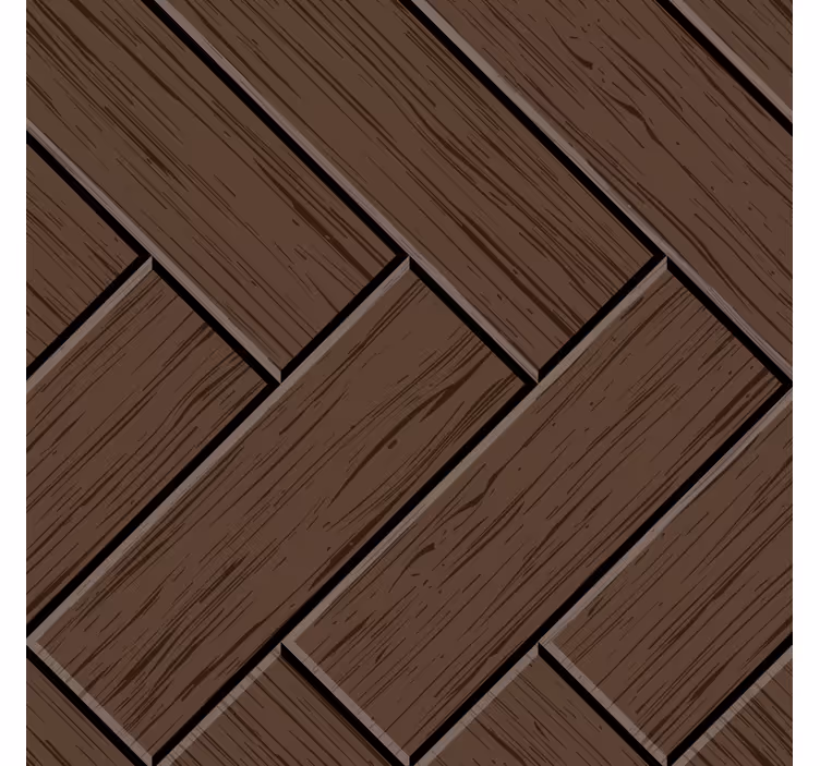 Papel de parede ornamental adesivo de piso em zig zag - TenStickers