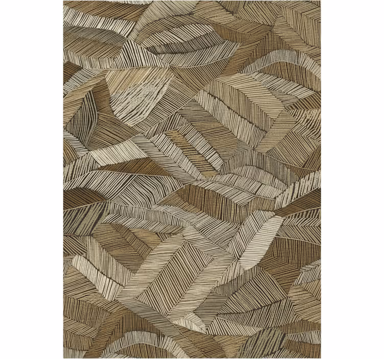 Papel de parede para sala em tons terrosos abstratos - TenStickers