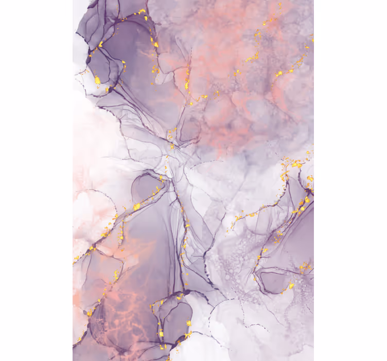 Papel de parede ornamental design abstrato marmorizado - TenStickers