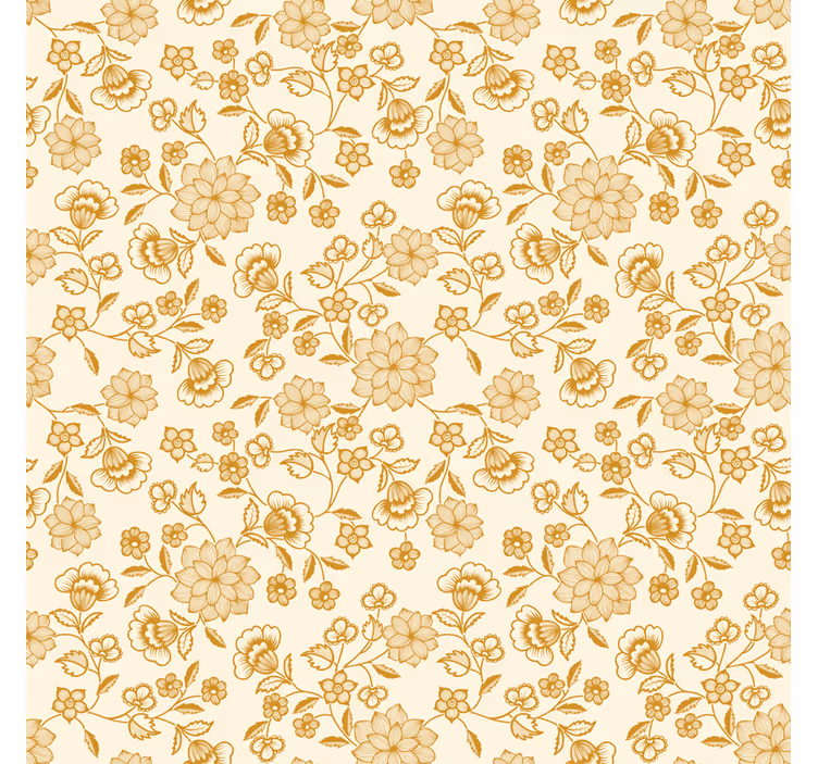 Papel de parede ornamental musa botânica graciosa - TenStickers