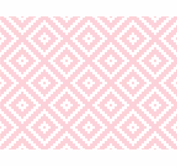 Papel de parede texturas e padrões quadrados rosas - TenStickers