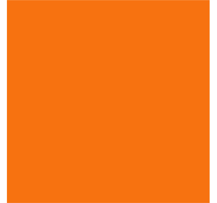 Papel de parede para sala laranja fosco - TenStickers