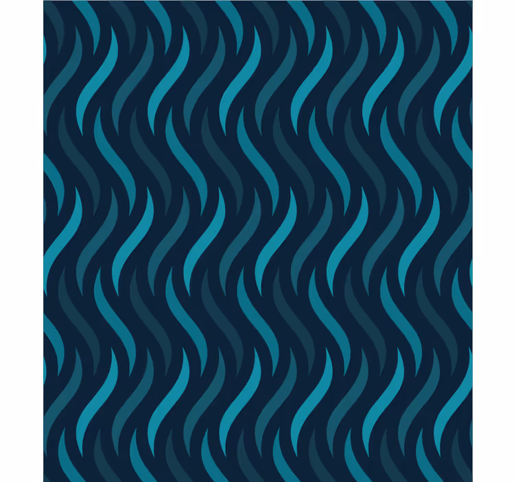 Papel de parede para sala com textura ondulada - TenStickers