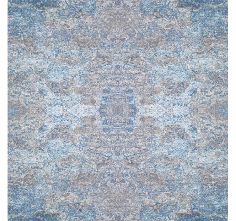 Papel de parede texturas e padrões mármore azul claro e bege - TenStickers