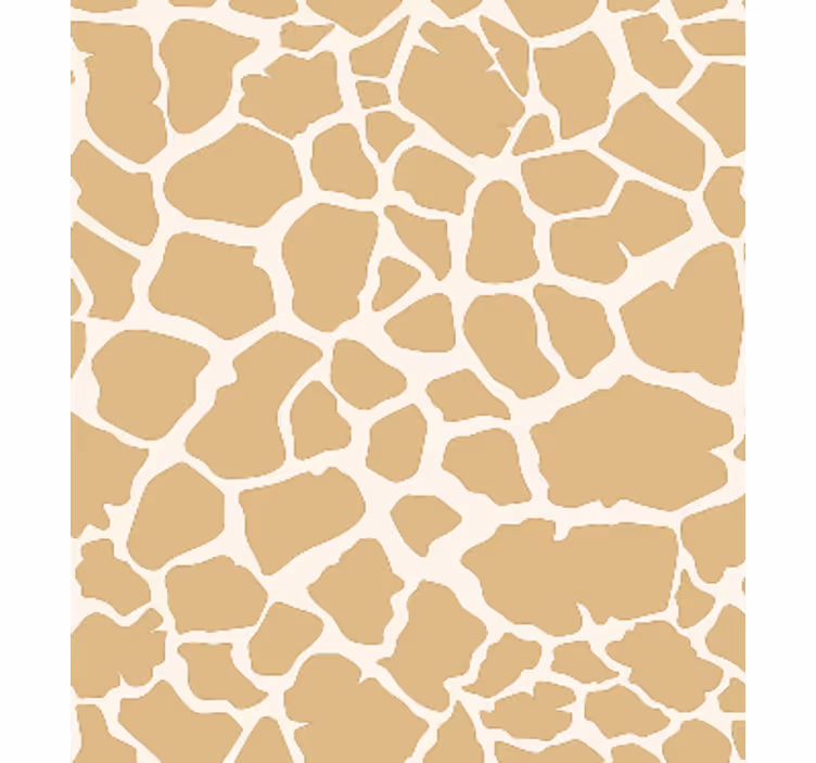 Papel de parede animais estampa de girafa - TenStickers