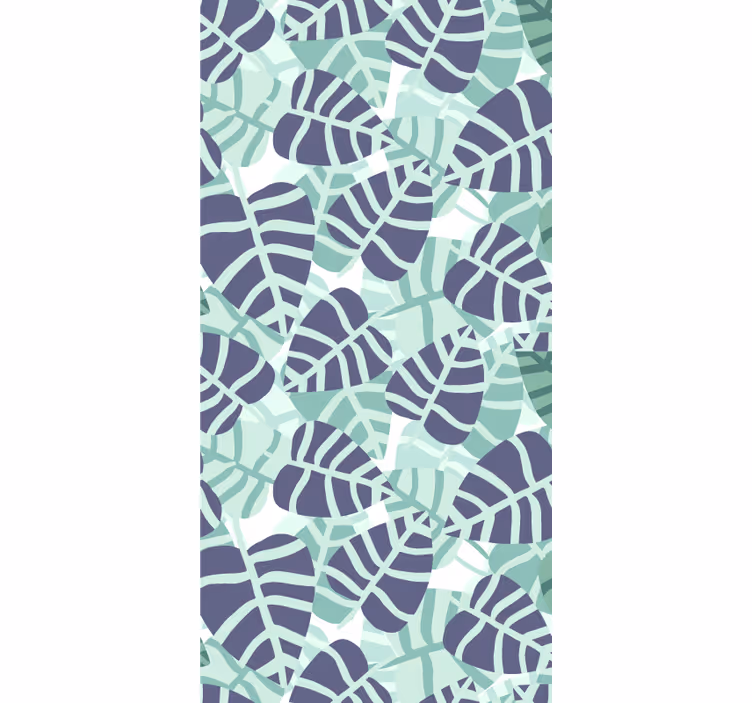 Papel de parede para quarto com flores tropicais coloridas - TenStickers