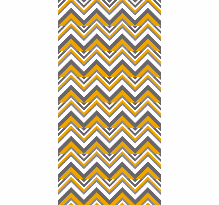 Papel de parede para quarto estilo chevron - TenStickers