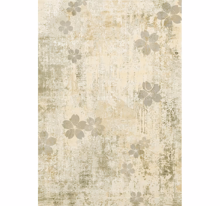 Papel de parede texturas e padrões desgastados japandi - TenStickers