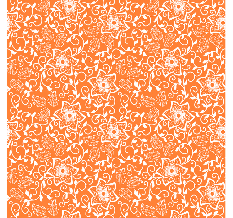 Papel de parede para quarto com camadas florais - TenStickers