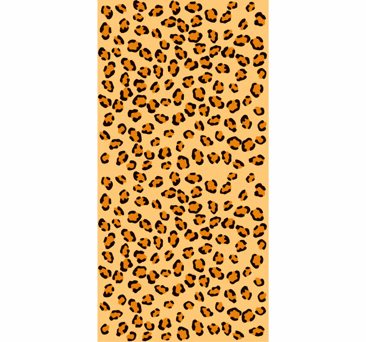 Papel de parede animais estampa de onça - TenStickers