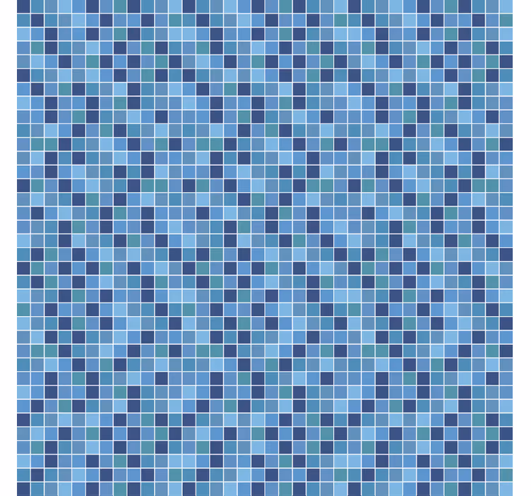 Papel de parede escritório mosaico geométrico - TenStickers