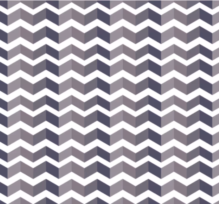 Papel de parede corredor com elegância chevron - TenStickers
