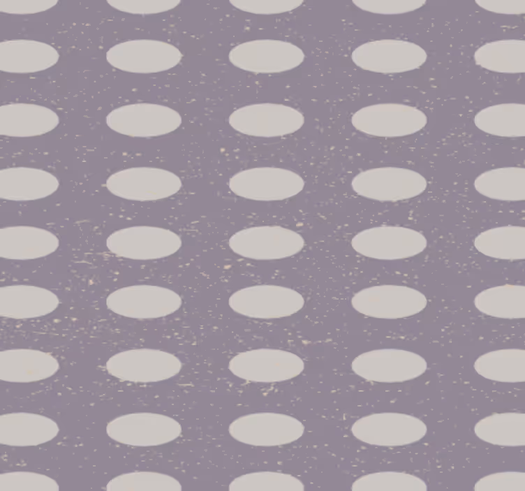 Papel de parede corredor círculos cinza e roxo geométricos - TenStickers