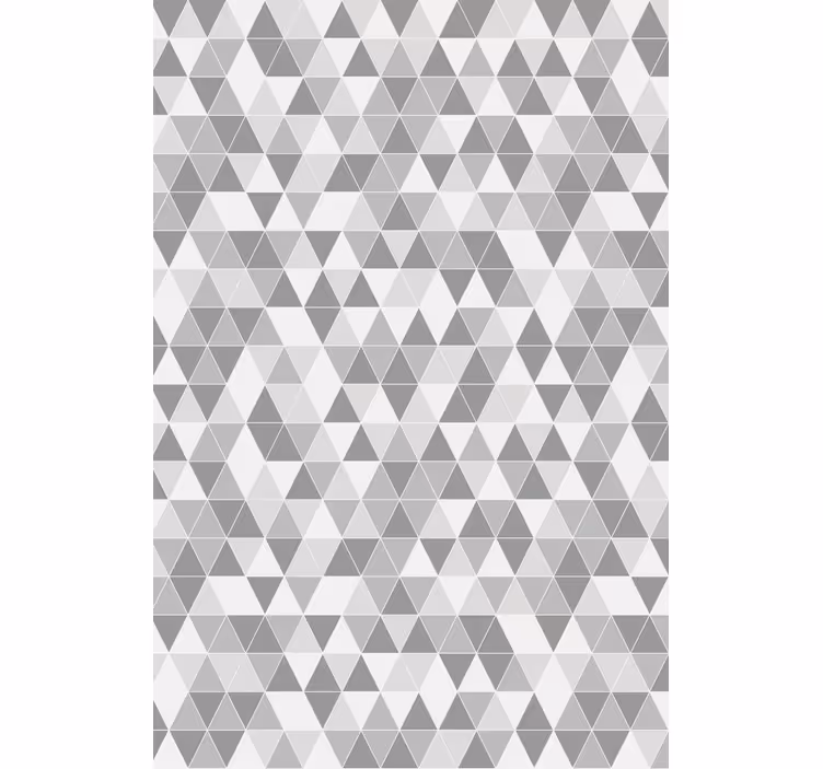Papel de parede para sala de jantar em tons de cinza minimalistas - TenStickers