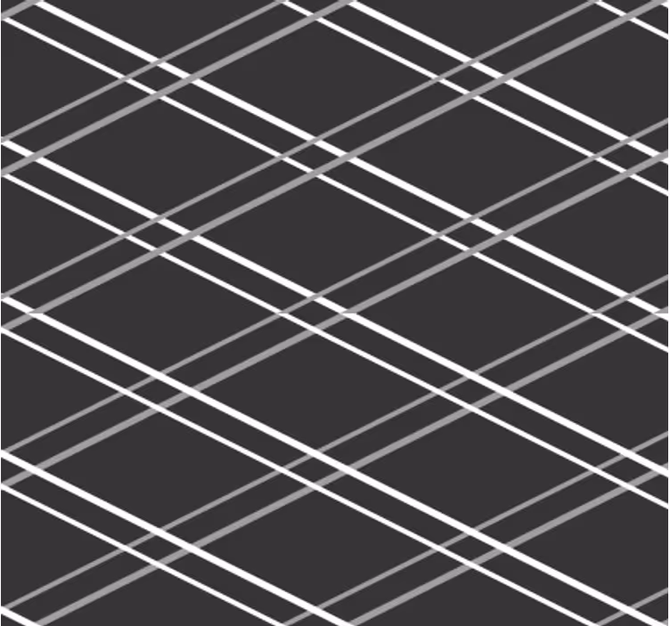 Papel de parede formas geométricas padrões lineares - TenStickers
