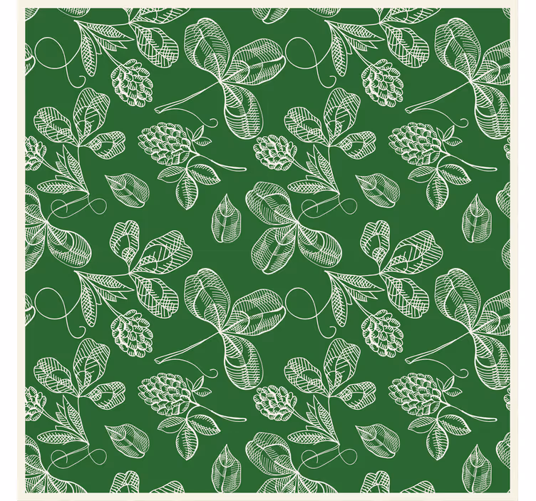 Papel de parede natureza com motivos verdes luxuosos - TenStickers