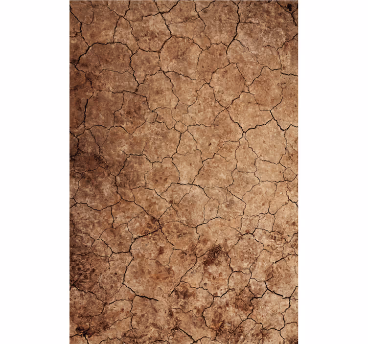 Papel de parede outras texturas efeito erosão árida - TenStickers