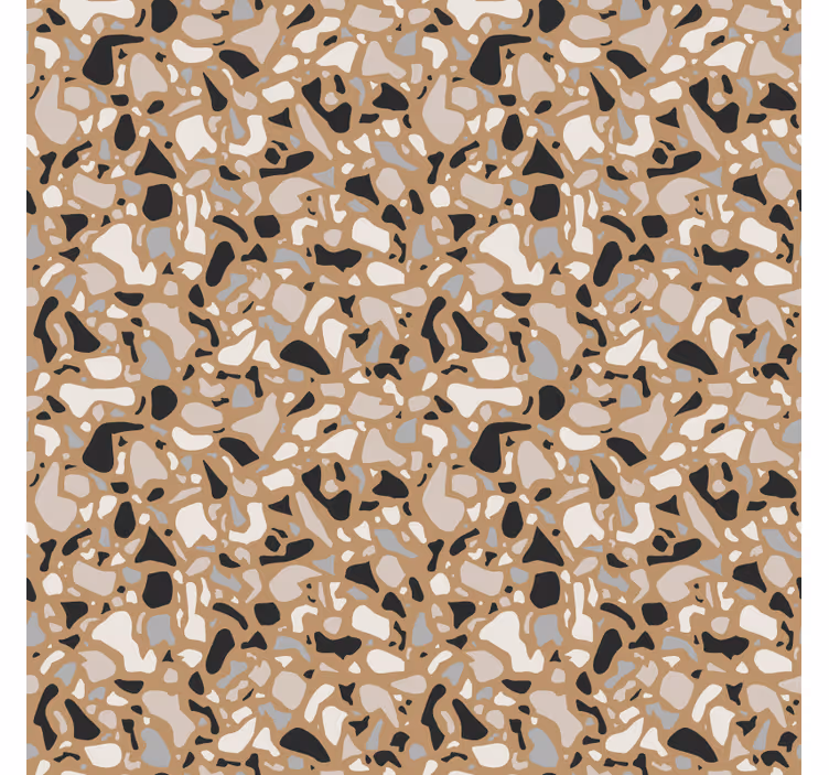 Papel de parede outras texturas granito marrom clássico - TenStickers